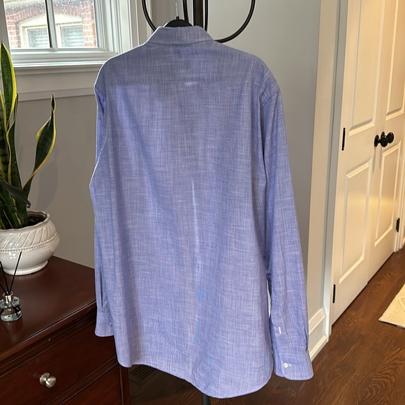 Men’s micro check dress shirt. - Picture 4 of 4